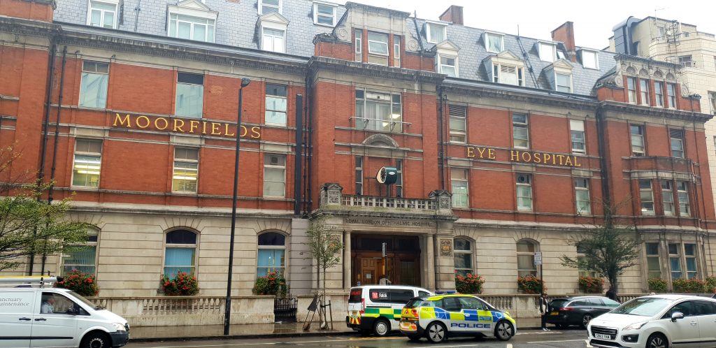 Moorfields Eye Hospital Ansicht